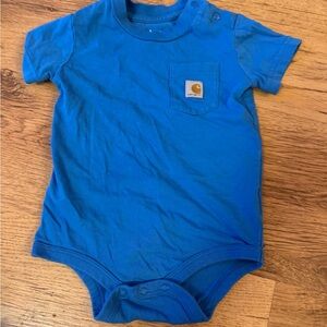 Carhartt Infant Blue Onesie